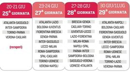 Nuovo calendario Serie A e Coppa Italia: ecco tutte le date e le giornate