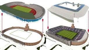 Stadio Bologna, ecco come sarà il nuovo Dall'Ara