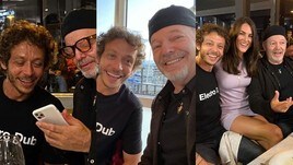 Valentino e Vasco, i Rossi a cena insieme dopo il lockdown