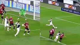 Juve-Milan, mano di Conti e palo di Cristiano Ronaldo su rigore