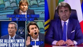 Napoli-Inter, Conte saluta la Coppa Italia e diventa il bersaglio dei social