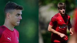 Il Milan si allena, scalpitano i giovani Maldini e Colombo