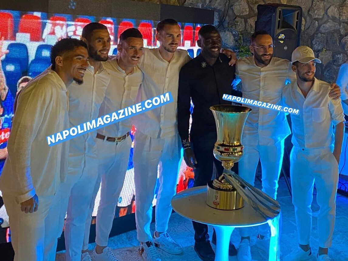 Napoli, che festa per Koulibaly!