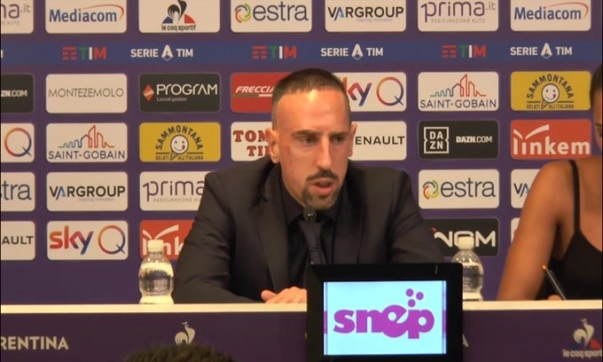 Fiorentina: Ribery scalpita per giocare, ma c'è prudenza