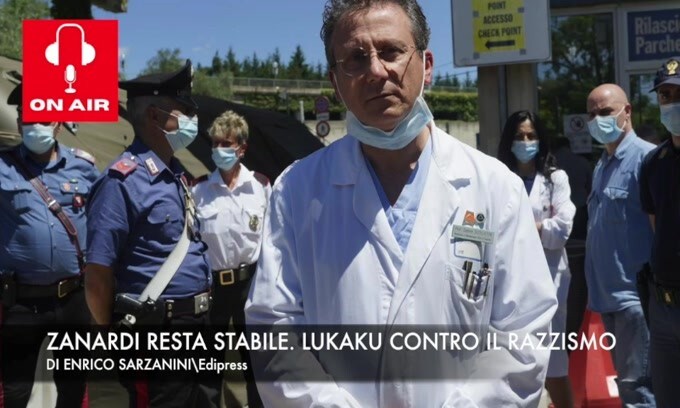 Zanardi resta stabile. Lukaku contro il razzismo