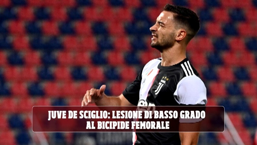 Juve, De Sciglio: lesione muscolare