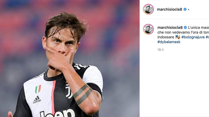 Marchisio: "La Dybala Mask era l'unica che non vedevamo l'ora di indossare"
