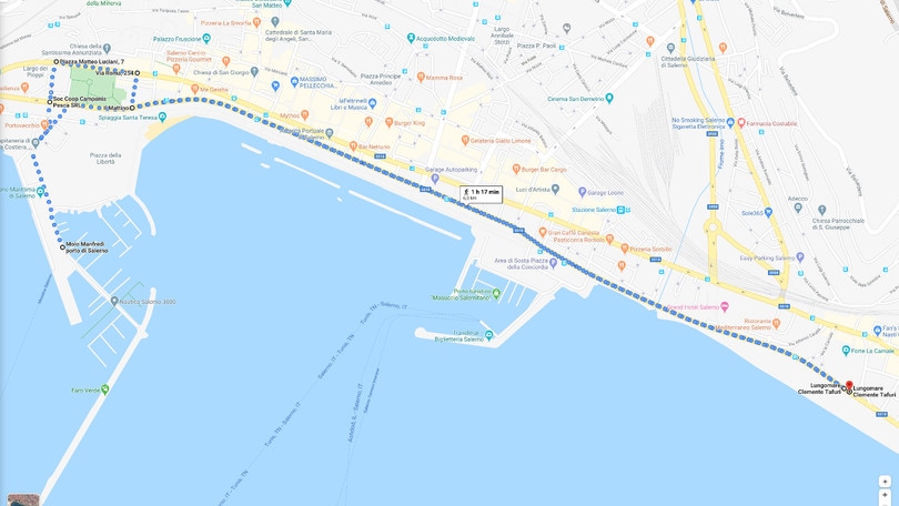PerCorsi per voi si tuffa nella città di Salerno