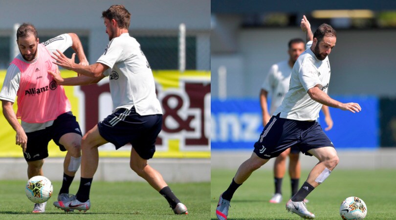 Higuain scalpita in allenamento e si candida per Juve-Lecce