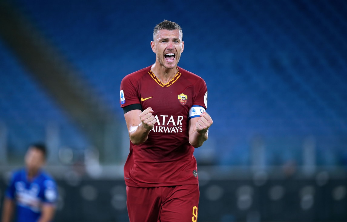 Dzeko è la Roma, urlo per la doppietta!