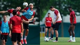 Milan, Ibra-show in allenamento: nel mirino c'è la Roma