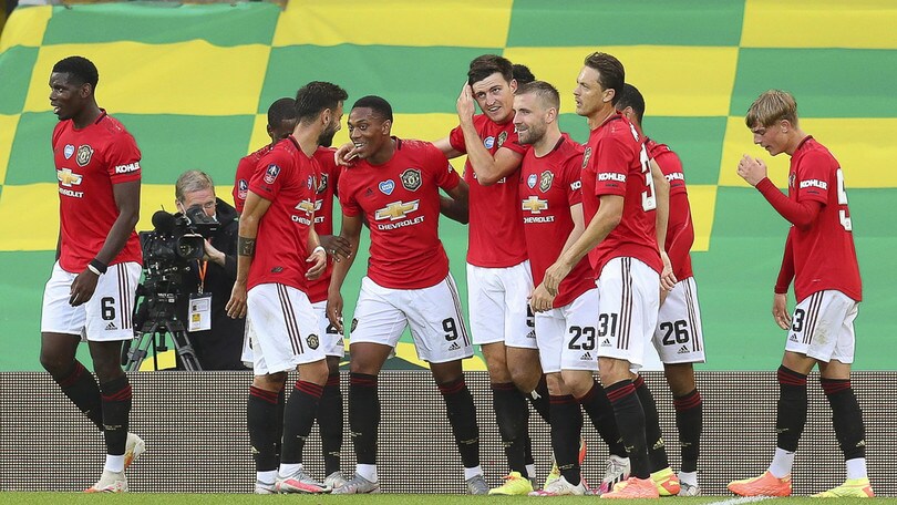 Fa Cup, Maguire all'ultimo respiro: United in semifinale, Norwich ko