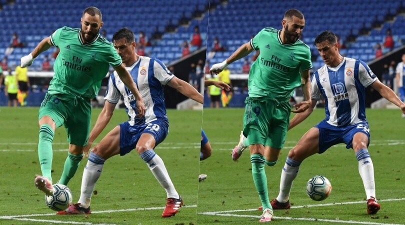 Benzema, tacco e tunnel per Casemiro: così il Real Madrid è primo