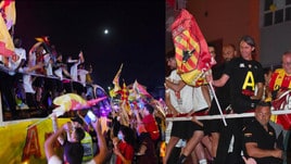 Benevento, grande festa in città per la promozione in Serie A