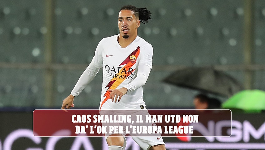 Roma, caos Smalling: il Manchester non dà l'ok per l'Europa League