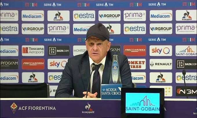 Iachini: "Peccato per i due gravi errori individuali"