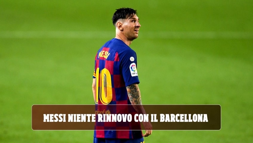 “Messi interrompe la trattativa per il rinnovo con il Barcellona”