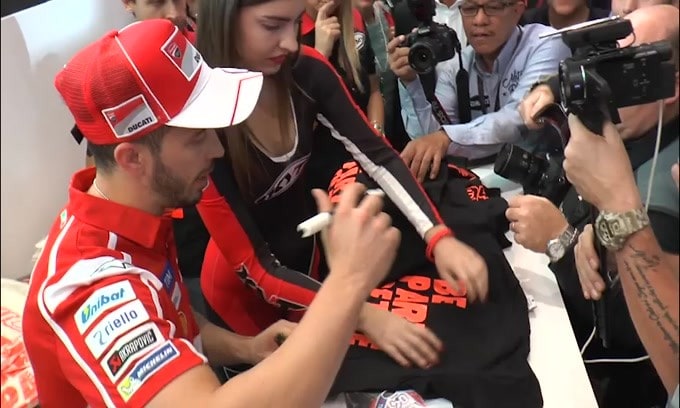 Ducati, Dovizioso vuole continuare e non pensa al ritiro