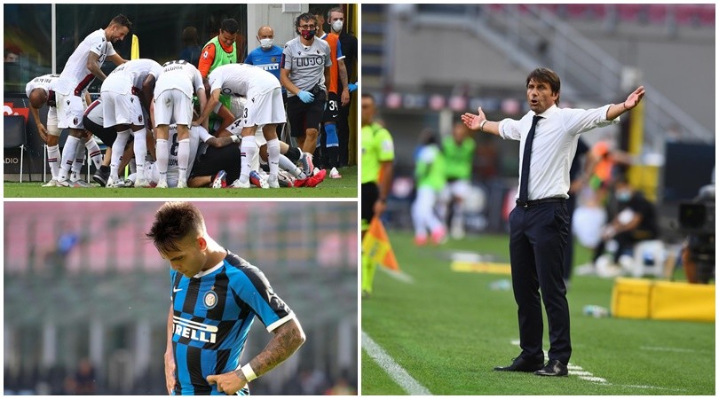 Il Bologna sbanca San Siro. L'Inter crolla, Conte è una furia!