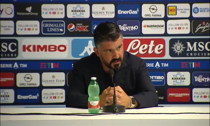 Gattuso: "Vista squadra sul pezzo dopo chiacchiere di Bergamo"