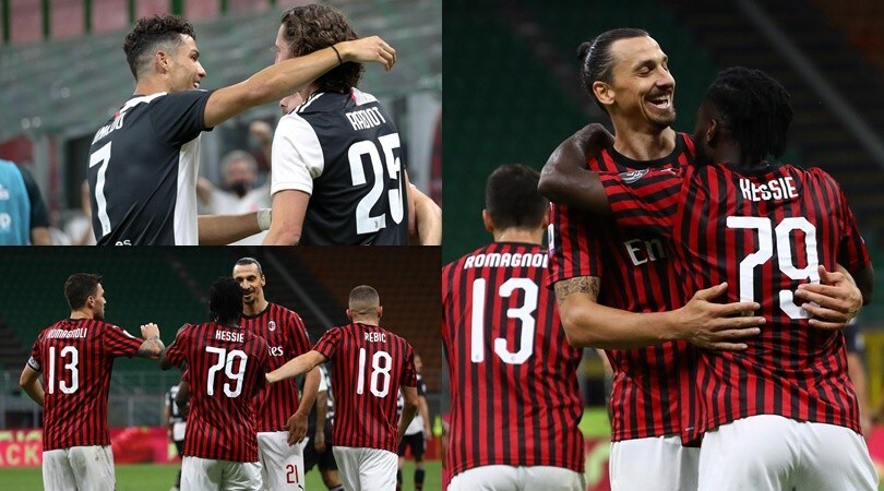 Ibra risponde a Ronaldo, blackout Juve. Il Milan rimonta e fa festa: 4-2!