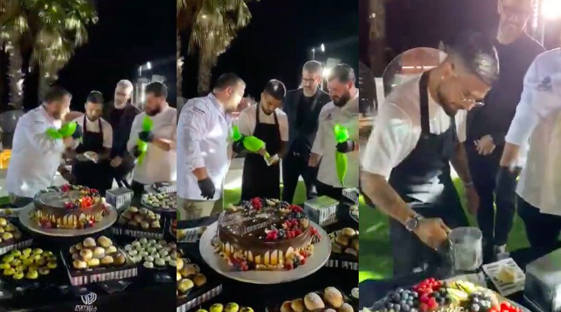 Napoli, ecco Insigne in versione pasticciere