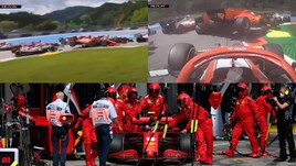 Trauma Ferrari! Incidente tra Leclerc e Vettel