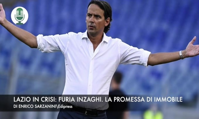 Crisi Lazio: la rabbia di Inzaghi e la promessa di Immobile