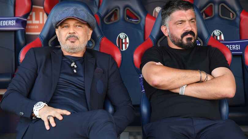 Bologna-Napoli 1-1: Mihajlovic e Gattuso amici in panchina, poi è battaglia
