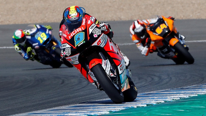 Moto2, Gp Spagna: Martin in pole, Marini in seconda fila