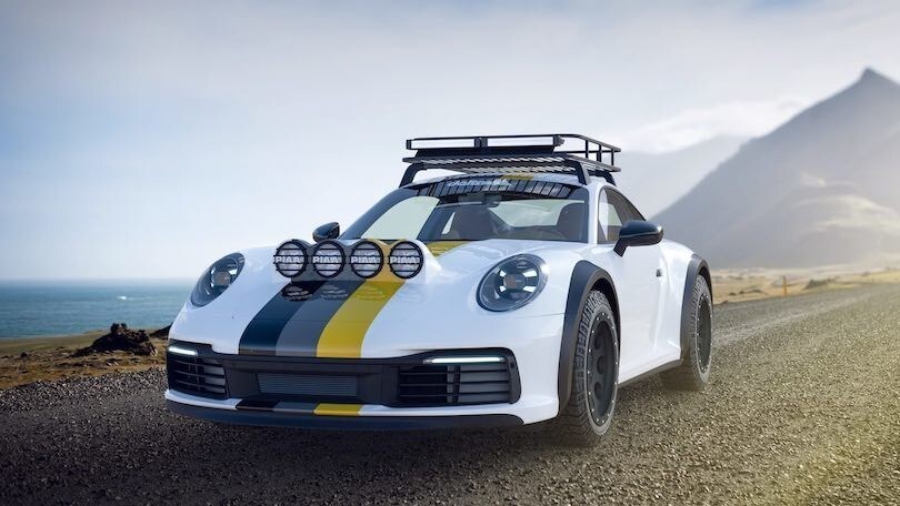Porsche 911 Carrera 4S Dakar, delta 4x4 rievoca gli anni '80
