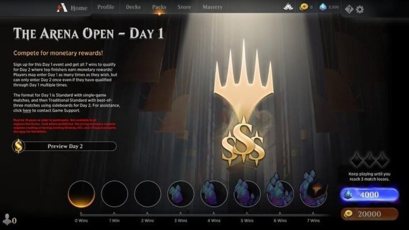 Annunciato il prossimo The Arena Open