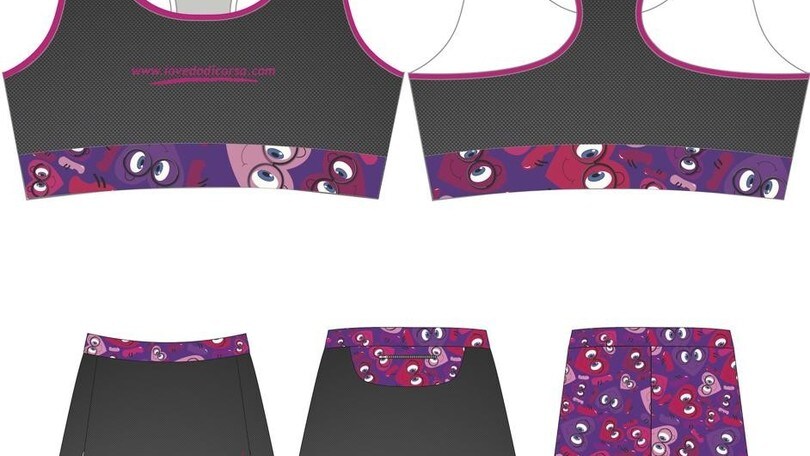 Iovedodicorsa lancia la divisa femminile running: gonna e top