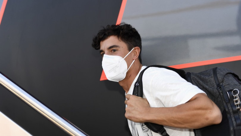 MotoGp, buone notizie per Marc Marquez: è tornato ad allenarsi