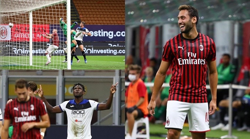 Perla di Calhanoglu, poi "il solito" Zapata: Milan-Atalanta è 1-1