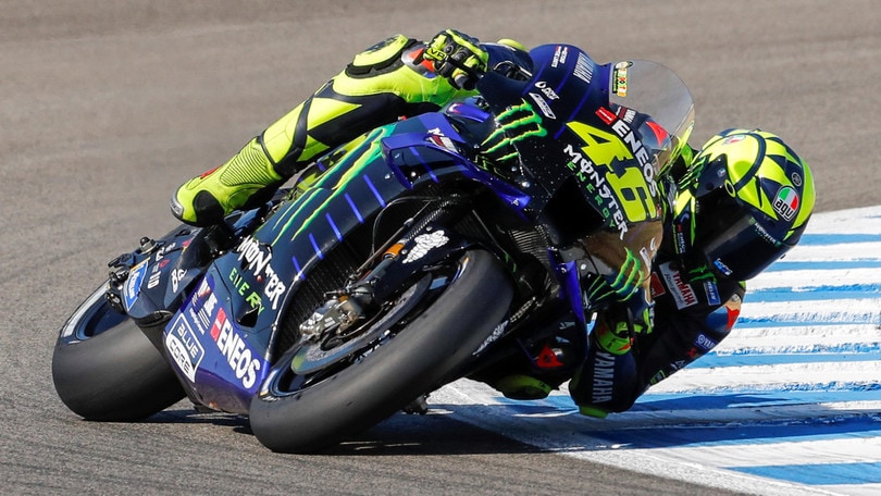 Gp Andalusia: Quartararo il più veloce anche nel warm up, Rossi 12°