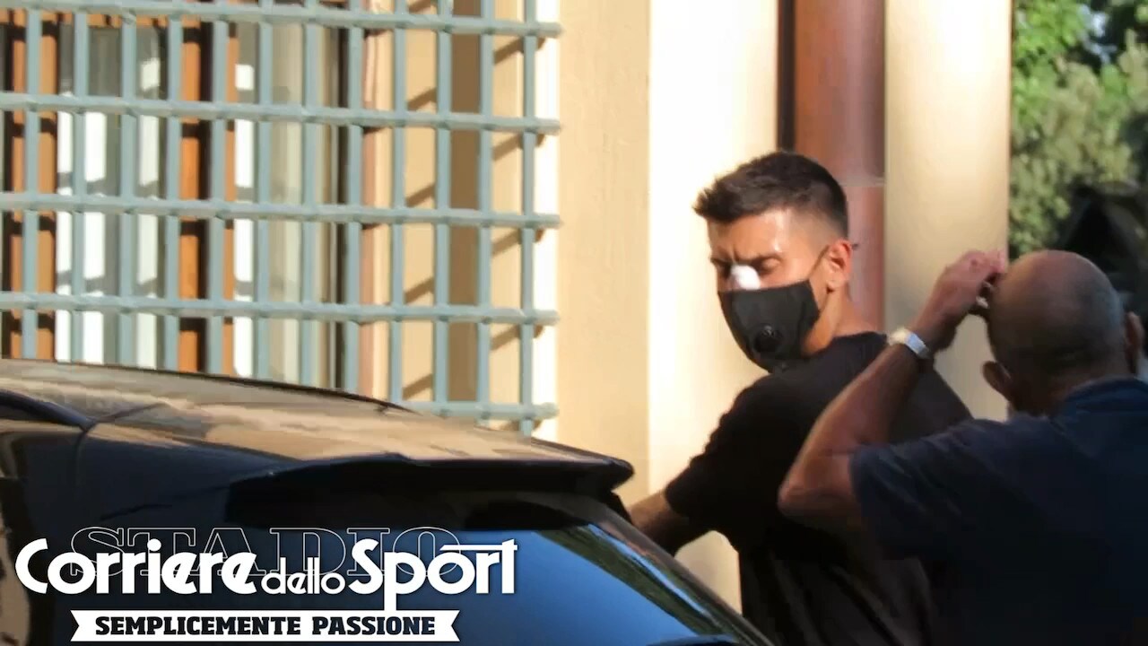 Roma, Pellegrini a Villa Stuart per l’operazione al setto nasale