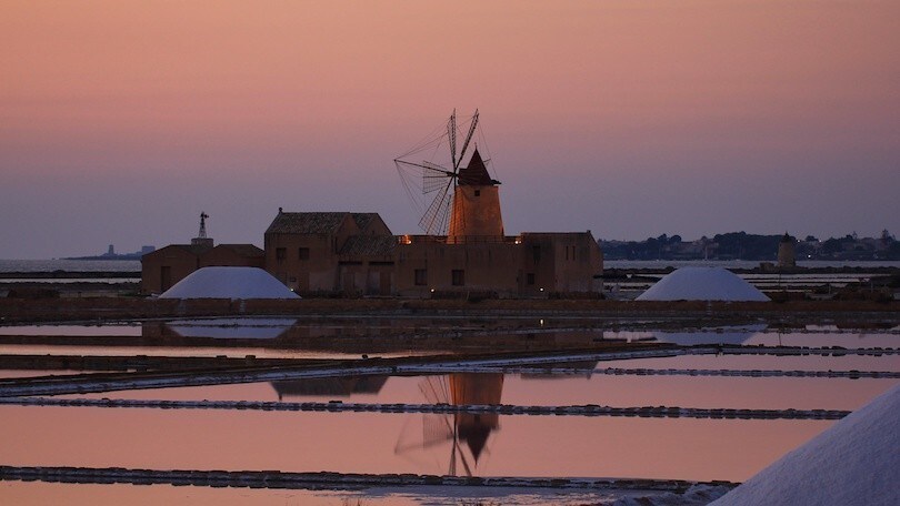 Tra l'Isola di Mozia e lo Stagnone di Marsala