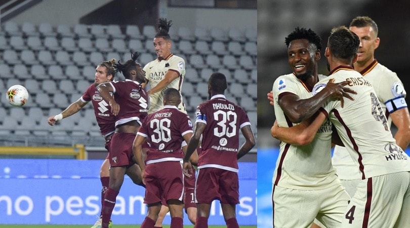La Roma blinda il quinto posto con Dzeko, Smalling e Diawara