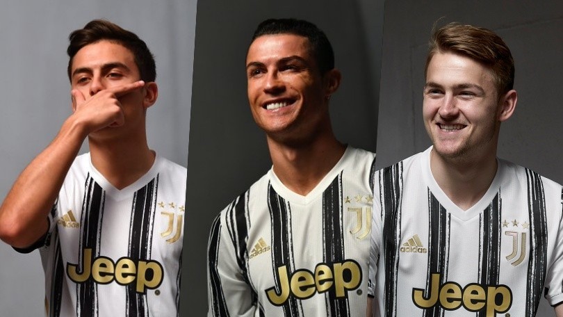 Juve-Roma, la squadra di Sarri in campo con la nuova maglia