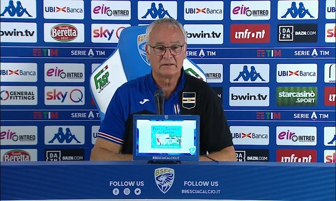 Ranieri: "Quagliarella è un punto di riferimento per noi"