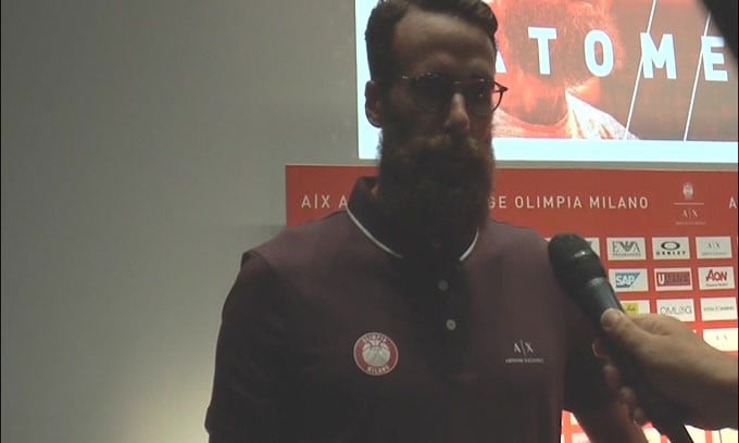 Datome: "Scelto l'Olimpia Milano per il progetto tecnico"