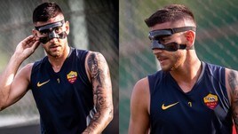 Roma, Pellegrini prova la mascherina per il Siviglia