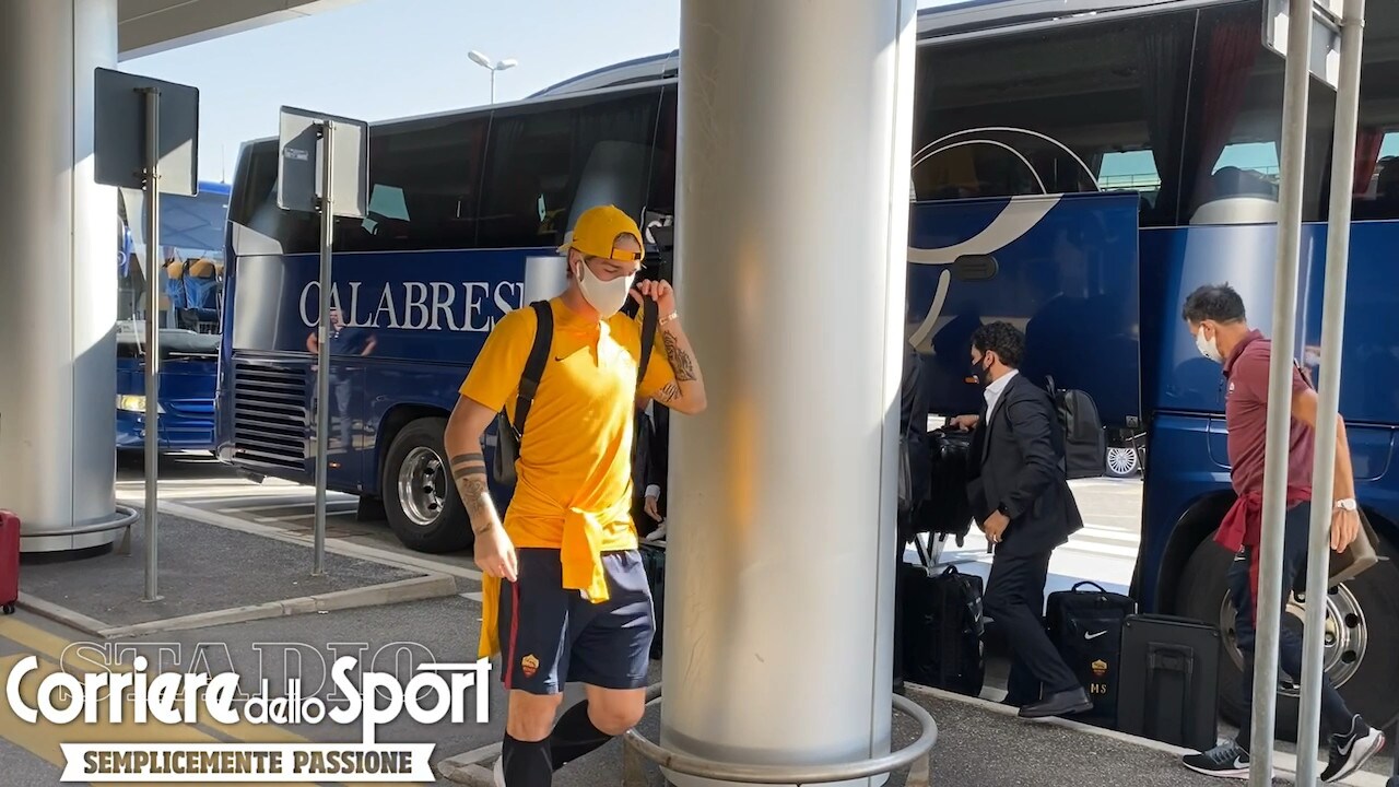 La Roma in partenza per la Germania: domani il Siviglia