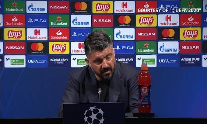 Gattuso: "Il primo gol dato al Barca non si può assegnare.."