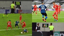 Inter-Bayer, i rigori dati e poi tolti ai nerazzurri