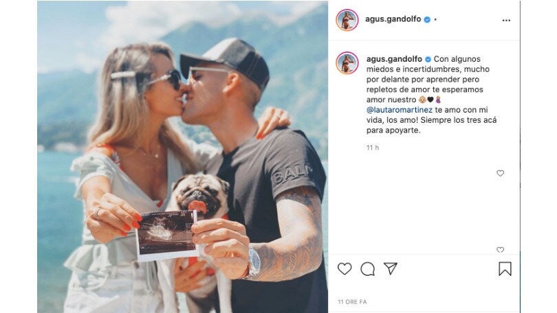 Inter, Lautaro diventerà papà: Agustina è incinta