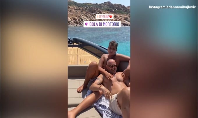 Mihajlovic, relax al mare con la moglie