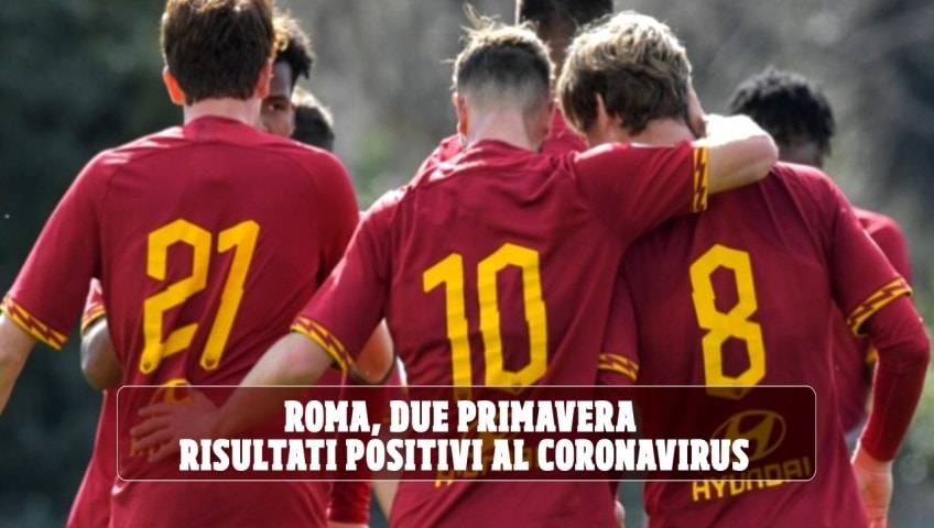Roma, due Primavera risultati positivi al Coronavirus: stop agli allenamenti