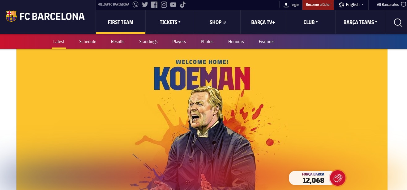 Ufficiale: Koeman è il nuovo allenatore del Barcellona